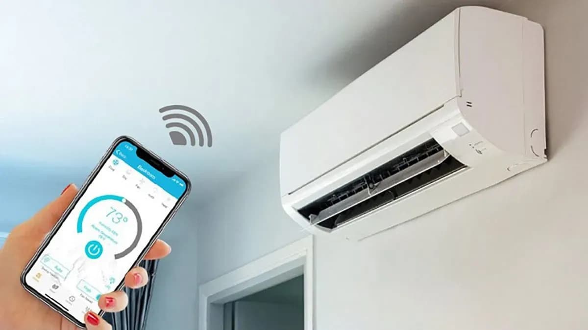 Réglage du confort thermique depuis un téléphone